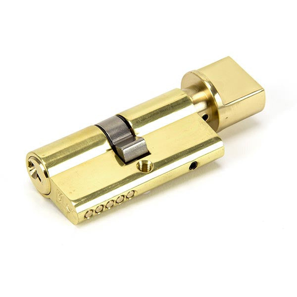 From The Anvil - 30/30 Euro Cylinder/Thumbturn - Lacquered Brass - 91867 - Choice Handles