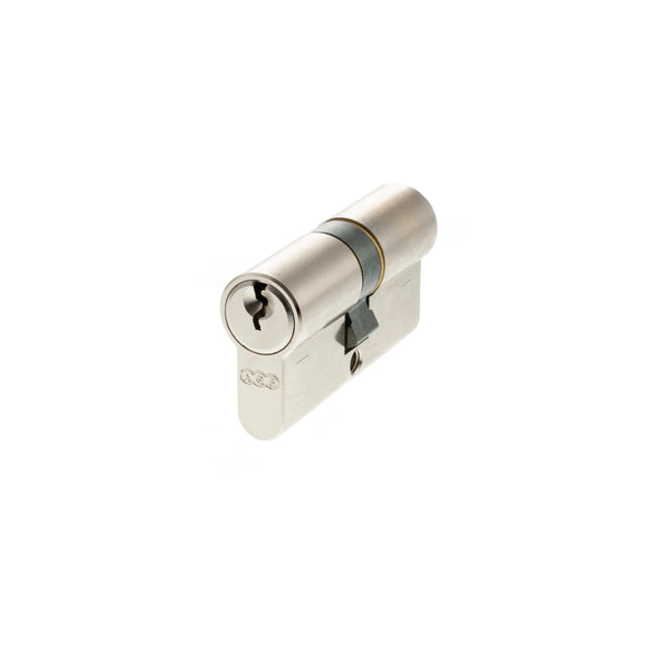 AGB Euro Profile 5 Pin Double Cylinder 30-30mm (60mm) - Polished Nickel - C603062525 - Choice Handles