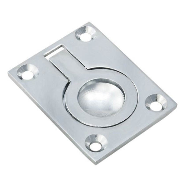 Carlisle Brass - Flush Ring Pull - Polished Chrome - FRP63CP - Choice Handles