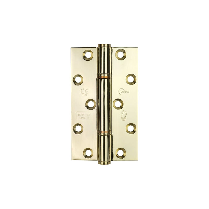 Eclipse - 127x76x3mm Insignia Thrust Bearing Hinge Grade 14 -  Electro Brass -  14109 - Choice Handles