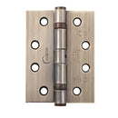 Eclipse - 102x76x2.7mm Ball Bearing Hinge Grade 11 (Pair) -  Antique Bronze -  14110 - Choice Handles