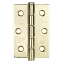 Eclipse - 76x51x2mm Washered Hinge Grade 7 -  Electro Brass -  14826 - Choice Handles
