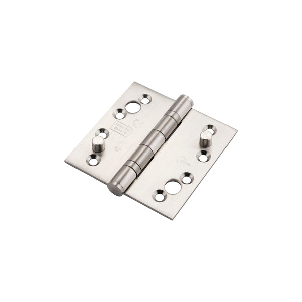 Eclipse - 102x102x3mm Ball Bearing Security Hinge Grade 13 -  Satin Stainless Steel -  14867 - Choice Handles