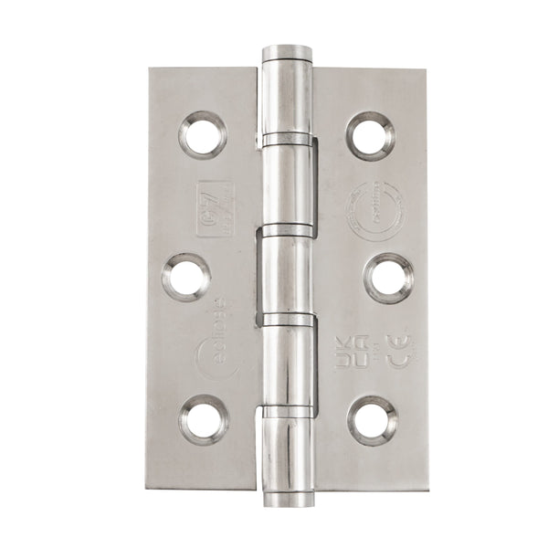 Eclipse - 76x51x2mm Washered Hinge Grade 7 -  Satin Stainless Steel -  14880 - Choice Handles