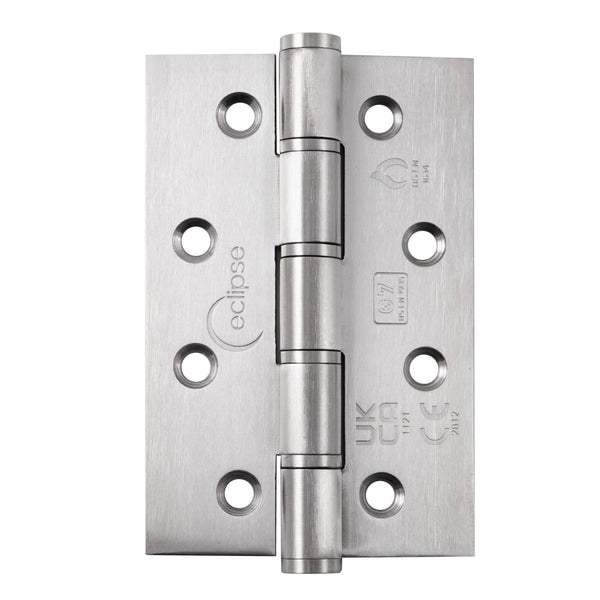 Eclipse - 102x67x2.5mm Washered Hinge Grade 7 -  Satin Stainless Steel -  14908 - Choice Handles