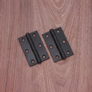 Spira Brass - NON CE  76mm  76mmMild Steel Butt Hinges - Matt Black - 1838BLK - Choice Handles