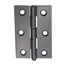 Spira Brass - NON CE  76mm  76mmMild Steel Butt Hinges - Gunmetal Grey - 1838GG - Choice Handles