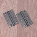 Spira Brass - NON CE  76mm  76mmMild Steel Butt Hinges - Gunmetal Grey - 1838GG - Choice Handles