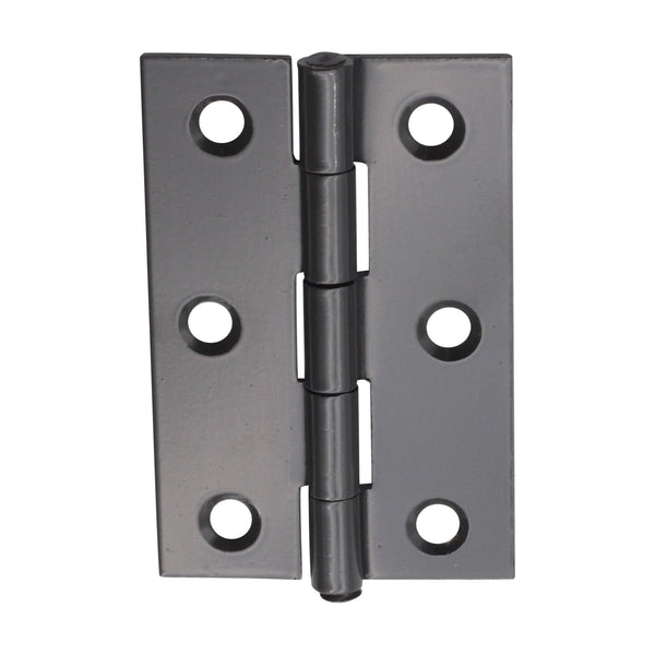 Spira Brass - NON CE  76mm  76mmMild Steel Butt Hinges - Gunmetal Grey - 1838GG