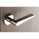 Tupai Exclusivo 5S Line Torrao Lever Door Handle on 5mm Slimline Round Rose - Bright Polished Chrome - XT1967R5SPC - Choice Handles