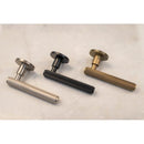 Millhouse Brass Stephenson Knurled Lever Door Handle on 5mm Slimline Round Rose - Urban Dark Bronze - MHSR250UDB - Choice Handles