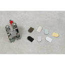 AGB Eclipse 3.2 Heavy Duty Self-Close Concealed Hinge for 60kg door - Polished Nickel - AGBH32SHDPN - Choice Handles