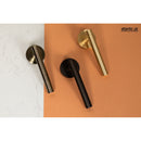 STATUS Nebraska Lever Door Handle on Round Rose - Urban Dark Bronze - S28RUDB - Choice Handles