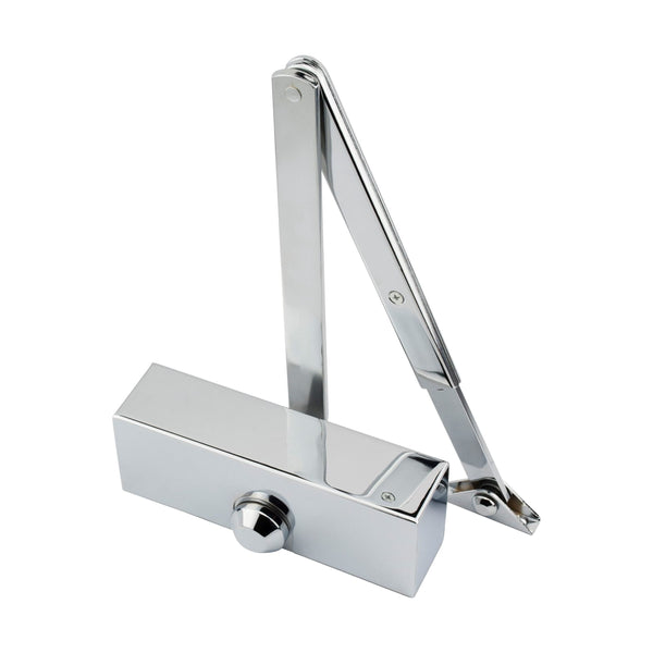 Eclipse - 73 Series Door Closer PCP Sq Cover & Arm Size 3 -  Polished Chrome -  28782 - Choice Handles