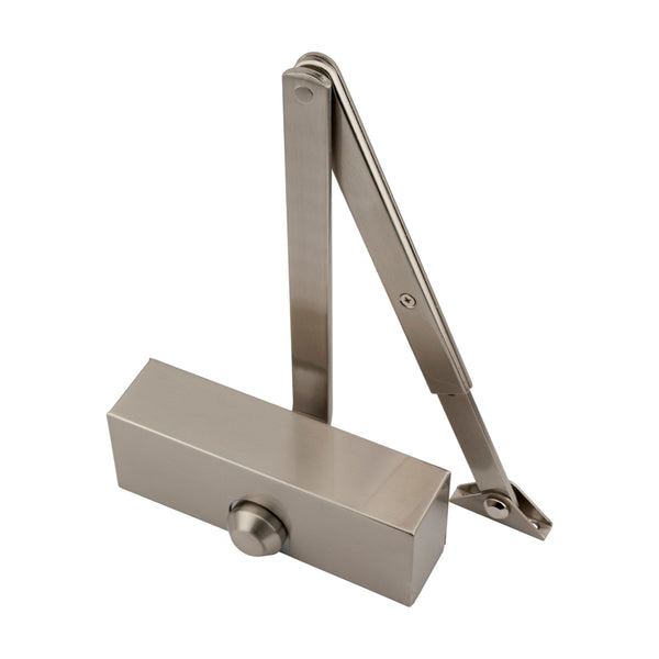 Eclipse - 73 Series Door Closer SCP Sq Cover & Arm Size 3 -  Satin Nickel -  28783 - Choice Handles