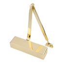 Eclipse - 93 Series Door Closer EBP Radius Cover & Arm Size 2-4 -  Electro Brass -  28986 - Choice Handles