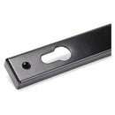From The Anvil - Monkeytail Slimline Lever Espag. Lock Set - LH - Black - 33037L - Choice Handles
