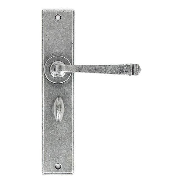 From The Anvil - Avon Lever Bathroom Set - Pewter Patina - 33091