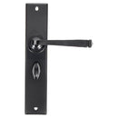 From The Anvil - Avon Lever Bathroom Set - Black - 33095 - Choice Handles