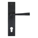 From The Anvil - Avon Lever Espag. Lock Set - Black - 33123 - Choice Handles