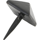 From The Anvil - Black Pyramid Door Stud - Large - 33195 - Choice Handles