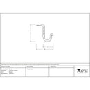 From The Anvil - Beeswax Cup Hook - Medium - 33221 - Choice Handles