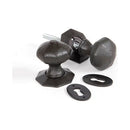From The Anvil - Beeswax Octagonal Mortice/Rim Knob Set - Beeswax - 33228 - Choice Handles