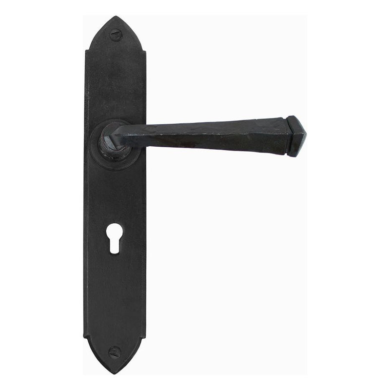 From The Anvil - Gothic Lever Lock Set - Beeswax - 33271 - Choice Handles
