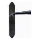 From The Anvil - Gothic Lever Latch Set - Black - 33275 - Choice Handles