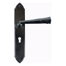 From The Anvil - Gothic Lever Lock Set - Black - 33276 - Choice Handles