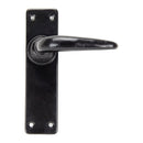 From The Anvil - Smooth Lever Latch Set - Black - 33317 - Choice Handles