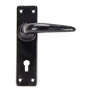 From The Anvil - Smooth Lever Lock Set - Black - 33320 - Choice Handles