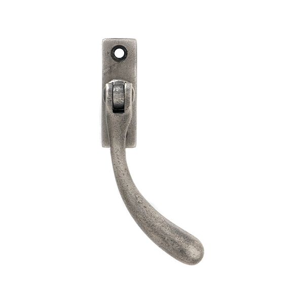 From The Anvil - Slim Peardrop Espag - RH - Antique Pewter - 33334 - Choice Handles