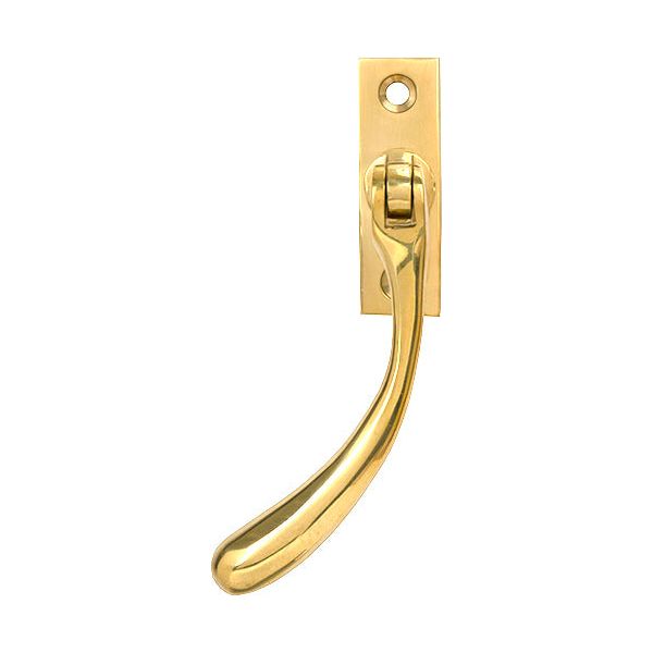 From The Anvil - Slim Peardrop Espag - LH - Polished Brass - 33335 - Choice Handles