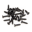 From The Anvil - Black 4 x 1/2" Countersunk Screws (25) - 33402 - Choice Handles