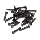 From The Anvil - Black 8 x 1" Countersunk Screws (25) - 33417 - Choice Handles