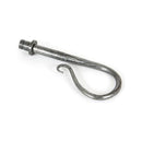 From The Anvil - Pewter Shepherd's Crook Curtain Finial (pair) - 33708 - Choice Handles