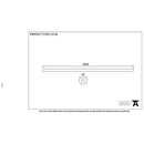 From The Anvil - Pewter 2m Curtain Pole - 33740 - Choice Handles