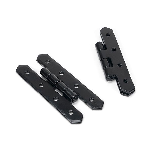 From The Anvil - Black 4" H Hinge (pair) - 33810