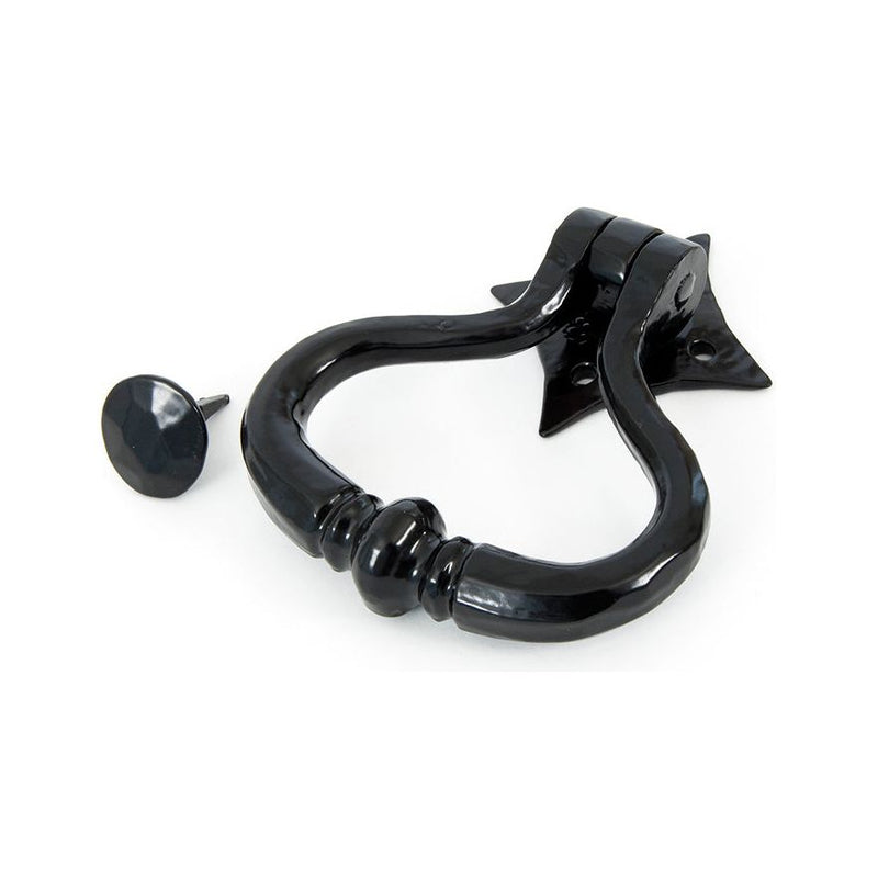 From The Anvil - Shakespeare Door Knocker - Black - 33839 - Choice Handles