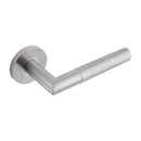 Revole Eclipse Ultimate Solid Stainless Lever On Rose - Satin Stainless Steel - 34341 - Choice Handles