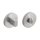 Eclipse Ultimate 304 Stainless Bathroom Thumbturn & Release - Satin Stainless Steel - 34361 - Choice Handles