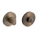Eclipse Ultimate 304 Stainless Bathroom Thumbturn & Release - Matt Antique Brass - 34364 - Choice Handles