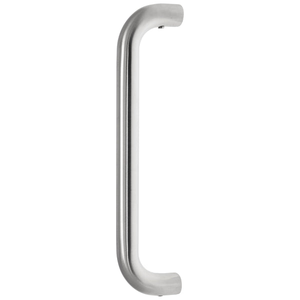 Eclipse - SSS 225x19mm D Shaped Pull Handle -  Satin Stainless Steel -  34636 - Choice Handles