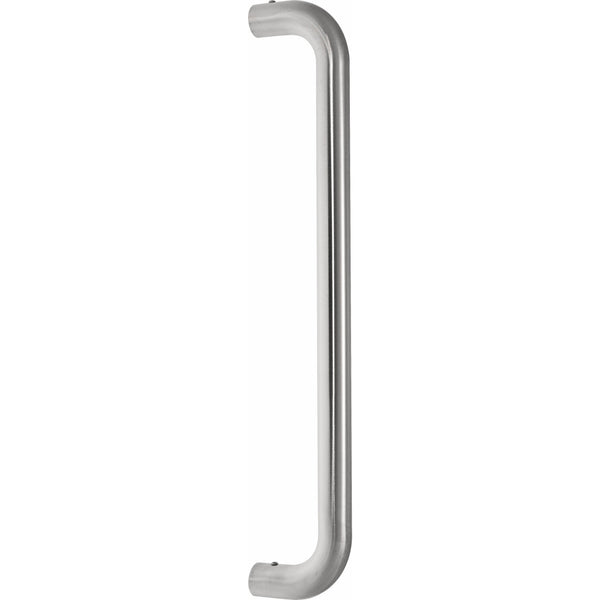 Eclipse - SSS 425x25mm D Shaped Pull Handle -  Satin Stainless Steel -  34644 - Choice Handles