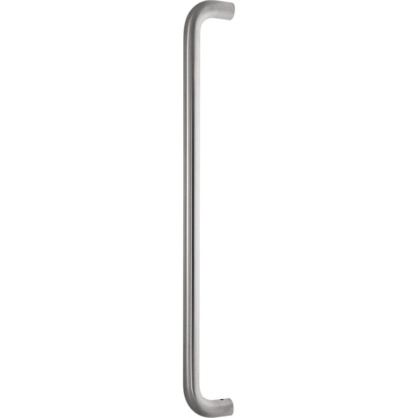 Eclipse - SSS 600x25mm D Shaped Pull Handle -  Satin Stainless Steel -  34645 - Choice Handles