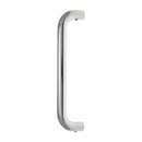 Eclipse - PSS 150x19mm D Shaped Pull Handle -  Polished Stainless Steel -  34646 - Choice Handles
