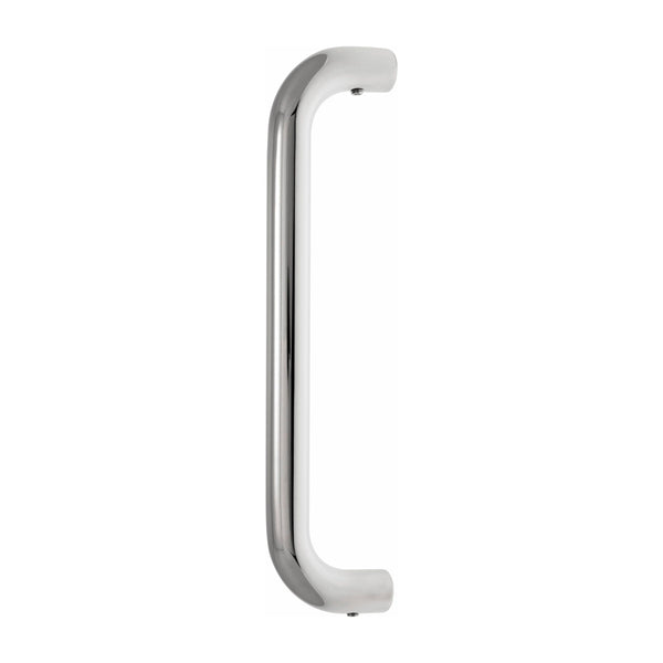 Eclipse - PSS 150x19mm D Shaped Pull Handle -  Polished Stainless Steel -  34646 - Choice Handles