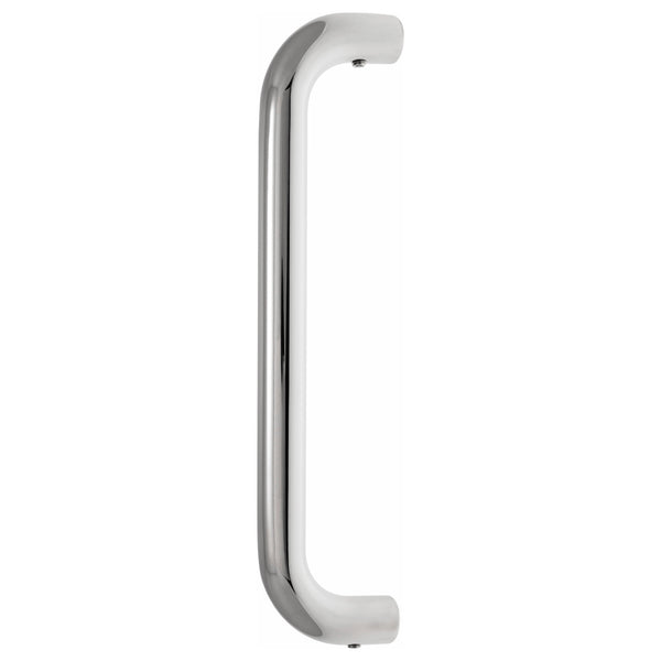 Eclipse - PSS 225x19mm D Shaped Pull Handle -  Polished Stainless Steel -  34647 - Choice Handles