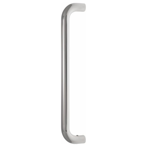 Eclipse - PSS 300x19mm D Shaped Pull Handle -  Polished Stainless Steel -  34648 - Choice Handles